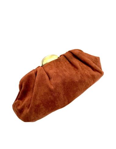 BOLSOS INVITADAS BODAS MARRONES TEJA DE ANTELINA | BOLSOS FIESTA CARTERAS
