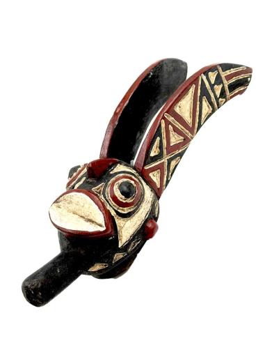 DECORACION DE MADERA MASCARA ETNICA ARTE AFRICANO | ESTILO TRIBAL