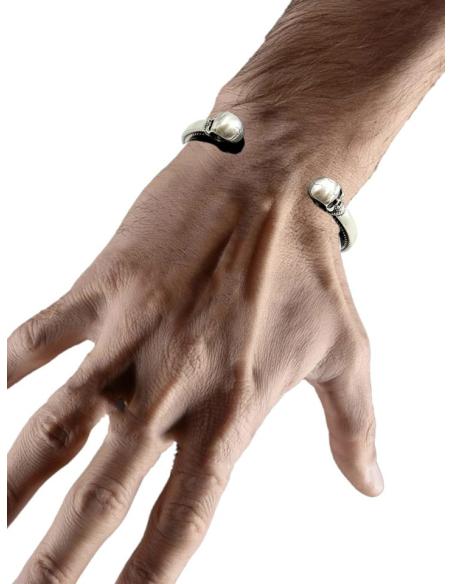 PULSERAS HOMBRE CALAVERAS ACERO JOYAS DE MODA | JOYAS CABALLERO