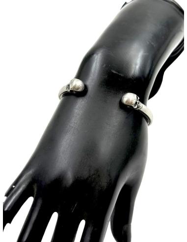 PULSERAS HOMBRE CALAVERAS ACERO JOYAS DE MODA | JOYAS CABALLERO