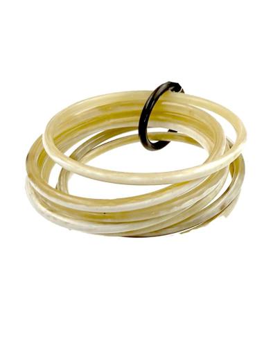 PULSERAS MUJER SEMANARIO BEIGE AFRICA | ACCESORIOS BOHO