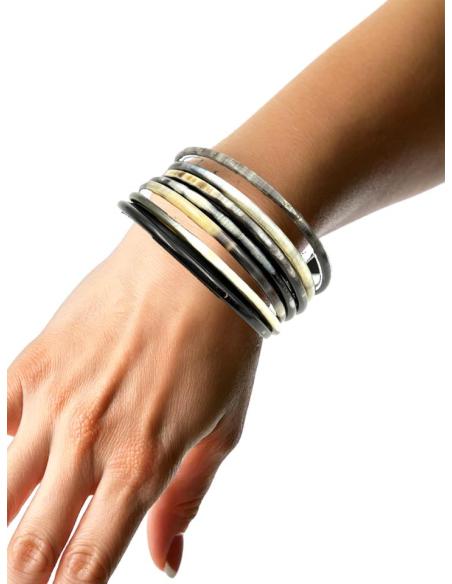 PULSERAS NEGRAS MUJER SEMANARIO AFRICA | ACCESORIOS BOHO