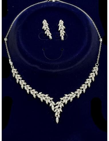 JOYAS NOVIAS COLLARES BODA Y PENDIENTES ELEGANTES | JOYAS MADRINA