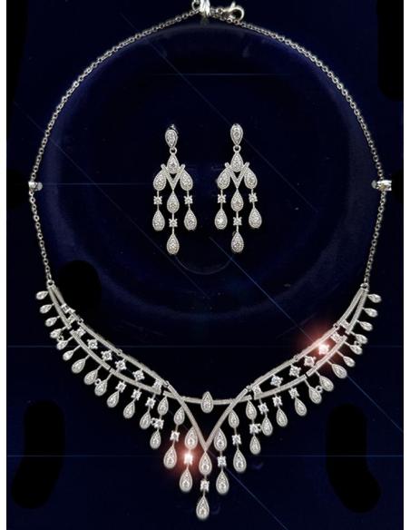JOYAS BODA COLLARES Y PENDIENTES LARGOS EXCLUSIVOS | JOYAS MUJER