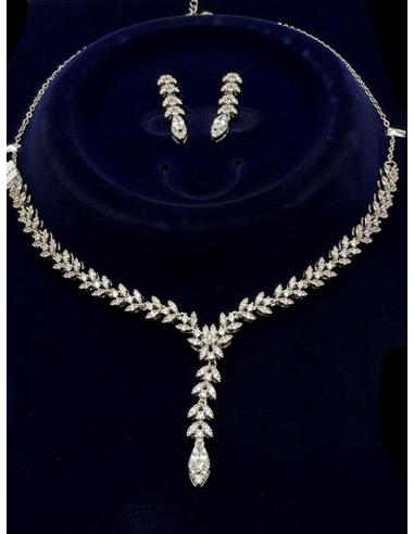 JOYAS NOVIAS COLLAR Y PENDIENTES ESPECIAL BODAS | JOYAS MADRID Y WEB