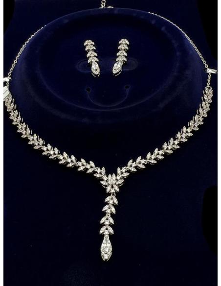 JOYAS NOVIAS COLLAR Y PENDIENTES ESPECIAL BODAS | JOYAS MADRID Y WEB