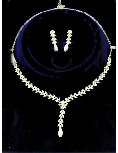 JOYAS NOVIAS COLLAR Y PENDIENTES ESPECIAL BODAS | JOYAS MADRID Y WEB