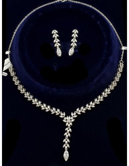JOYAS NOVIAS COLLAR Y PENDIENTES ESPECIAL BODAS | JOYAS MADRID Y WEB