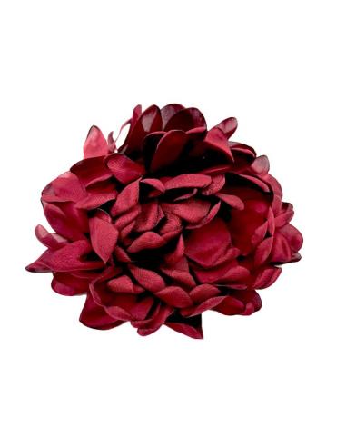 FLORES BODA GRANATES DE INVITADA Y MADRINA | BROCHE Y TOCADO