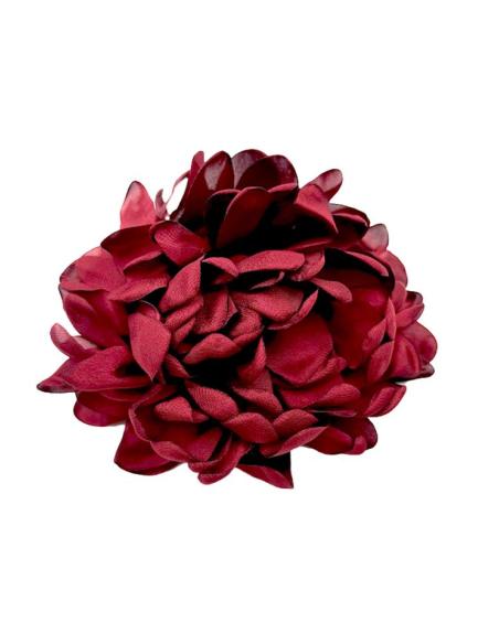 FLORES BODA GRANATES DE INVITADA Y MADRINA | BROCHE Y TOCADO