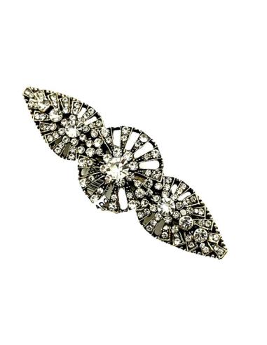 BROCHES VINTAGE PLATEADOS VIEJO BRILLO CRISTAL | BROCHES BODA