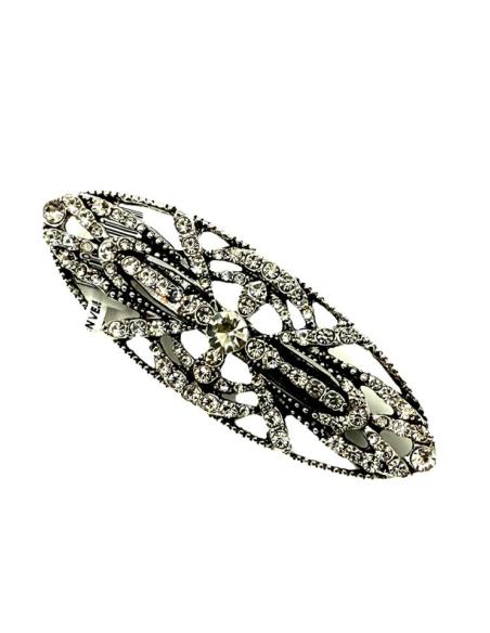 BROCHES VINTAGE PLATEADOS ENVEJECIDOS PARA BODAS | BROCHES MUJER