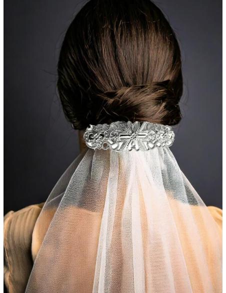 BROCHES PLATEADOS ESTILO VINTAGE IDEAL EVENTOS | BROCHES BODA
