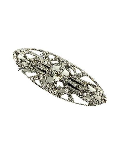 BROCHES VINTAGE PLATEADOS ELEGANCIA CHIC EN BODAS | BROCHES MUJER