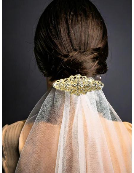 BROCHES BODA DORADOS SOFISTICADO ESTILO VINTAGE | BROCHES MUJER