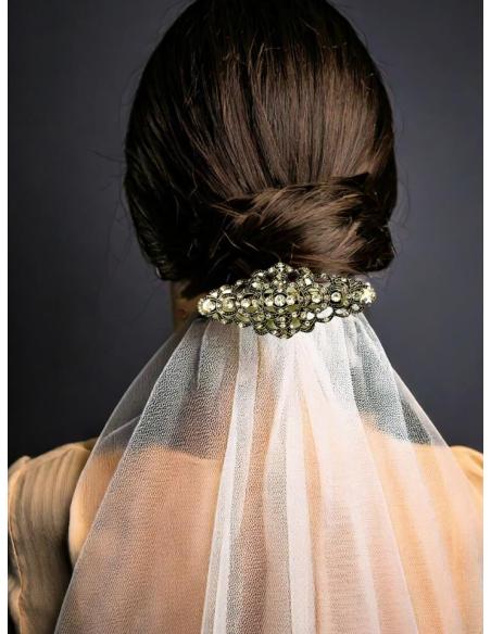 BROCHES BODA DORADOS VIEJO AIRE VINTAGE CHIC | BROCHES MUJER