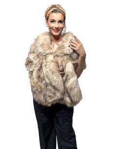 Imagen del producto ESTOLAS ROSA NUDE INVITADAS Y MADRINAS DE BODAS | MUJER FIESTA