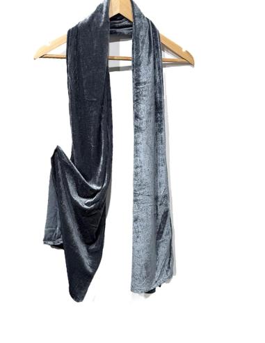 CHALES TERCIOPELO PLATA INVITADA DE BODA INVIERNO | FIESTAS Y EVENTOS