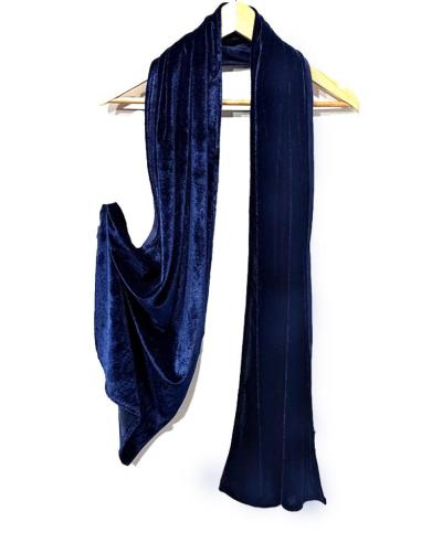 CHALES TERCIOPELO AZULES MARINO DE INVITADA BODAS | FIESTAS Y EVENTOS