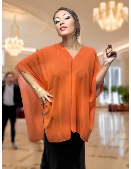 CAPAS MUJER NARANJAS DE INVITADAS Y MADRINAS BODAS | EVENTOS Y FIESTA