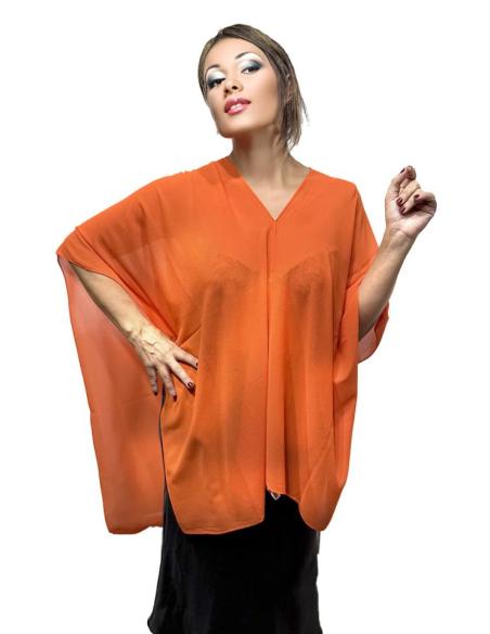 CAPAS MUJER NARANJAS DE INVITADAS Y MADRINAS BODAS | EVENTOS Y FIESTA