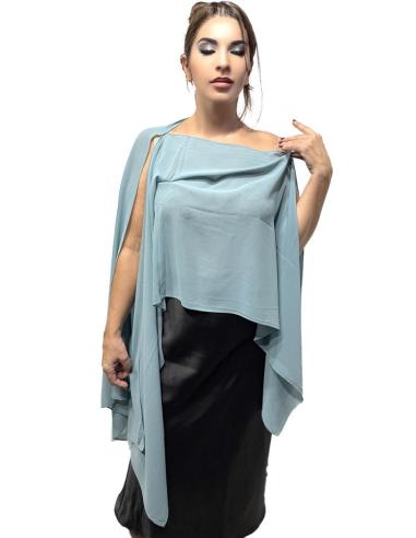 CAPAS VERDES SALVIA PARA MADRINA E INVITADA BODAS | EVENTOS Y FIESTA