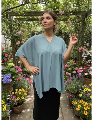 CAPAS VERDES SALVIA PARA MADRINA E INVITADA BODAS | EVENTOS Y FIESTA