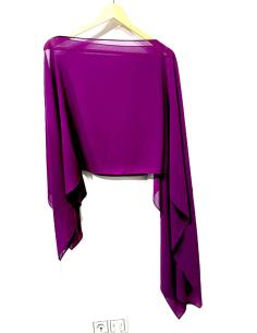 CAPAS MORADAS MAGENTA PARA INVITADAS DE BODAS | MADRINAS Y EVENTOS 2