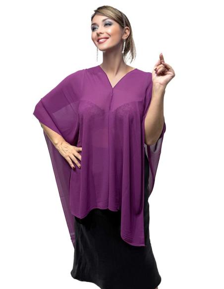 CAPAS MORADAS MAGENTA PARA INVITADAS DE BODAS | MADRINAS Y EVENTOS