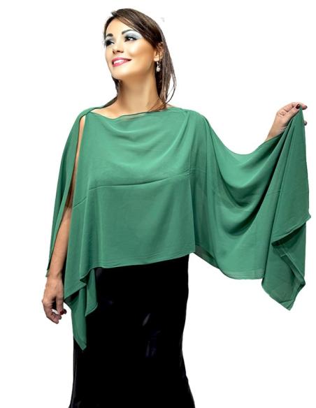 CAPAS VERDES PARA INVITADAS Y MADRINAS DE BODAS | FIESTAS Y EVENTOS