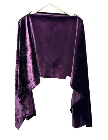 CAPAS TERCIOPELO MORADAS PURPURA DE INVITADA BODAS | BODAS Y FIESTAS