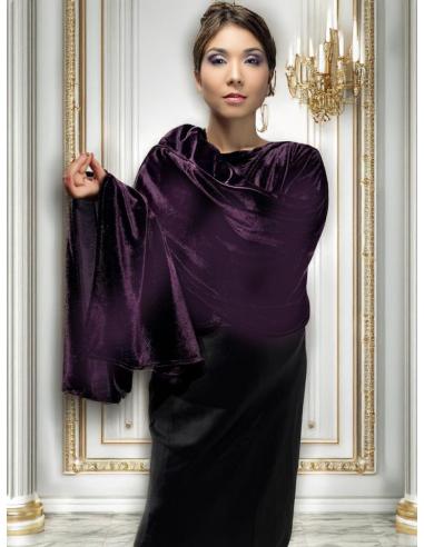 CAPAS TERCIOPELO MORADAS PURPURA DE INVITADA BODAS | BODAS Y FIESTAS