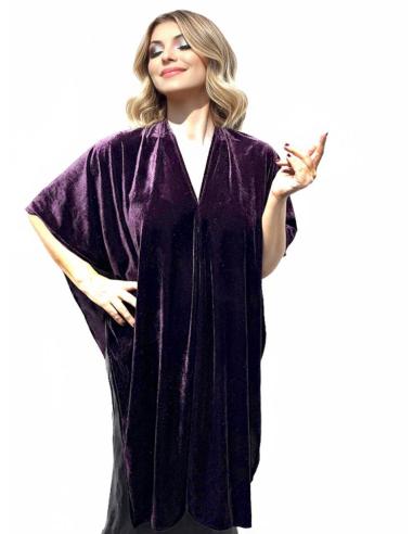 CAPAS TERCIOPELO MORADAS PURPURA DE INVITADA BODAS | BODAS Y FIESTAS