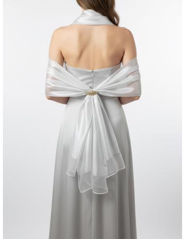 CHALES GRISES PLATA PARA BODAS Y FIESTAS | CHALES MUJER