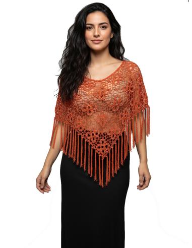 CAPAS CROCHET NARANJAS PARA BODA Y...