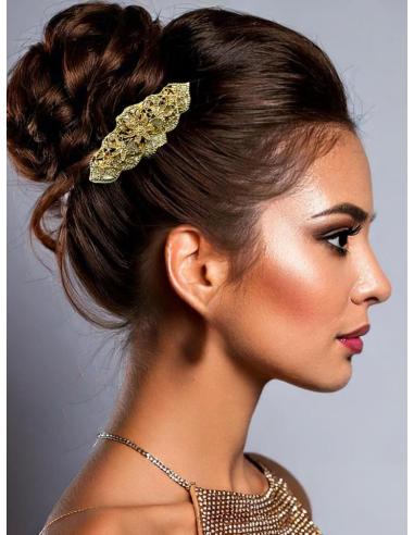 PEINETAS BODA DORADAS ESTILO VINTAGE | PEINAS MUJER