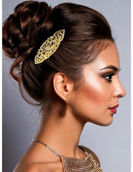 PEINETAS NOVIAS DORADAS ELEGANTE ESTILO VINTAGE | PEINAS MUJER