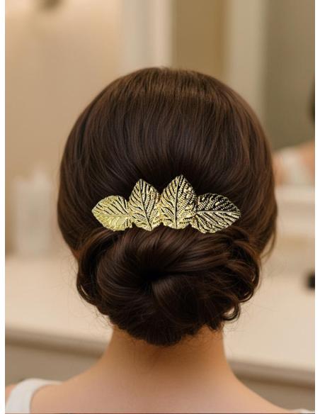 PEINETAS MUJER DORADAS CON HOJAS ESTILO GRIEGO | PEINAS BODAS