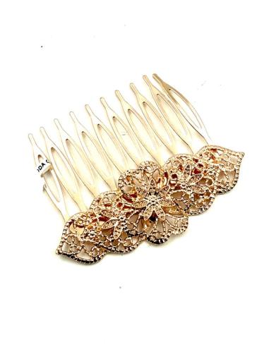 PEINETAS BODA ORO ROSA ESTILO VINTAGE | PEINAS MUJER