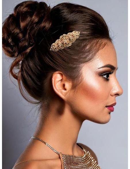 PEINETAS BODA ORO ROSA ESTILO VINTAGE | PEINAS MUJER