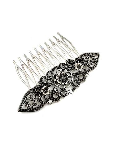 PEINETAS NOVIAS PLATEADAS VIEJO ESTILO VINTAGE | PEINAS MUJER
