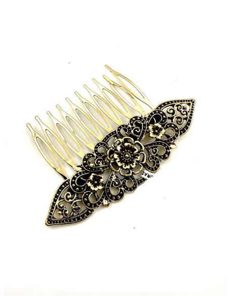 PEINETAS NOVIAS DORADAS VIEJO ESTILO VINTAGE | PEINAS MUJER