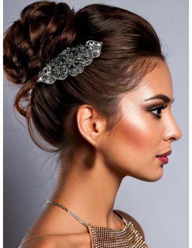 PEINETAS BODA PLATEADAS VIEJO ESTILO VINTAGE | PEINAS MUJER