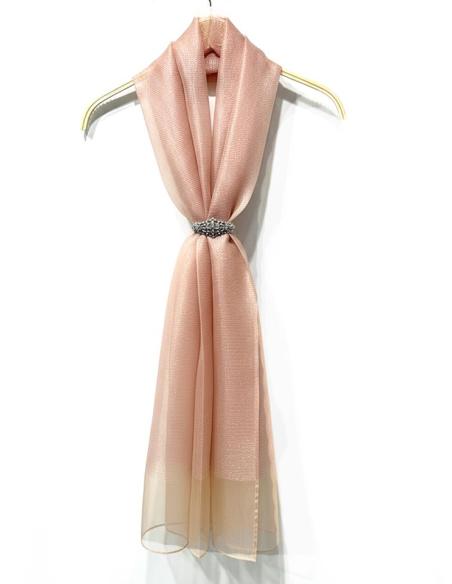 CHALES ORO ROSA PARA BODAS Y FIESTAS | CHALES MUJER