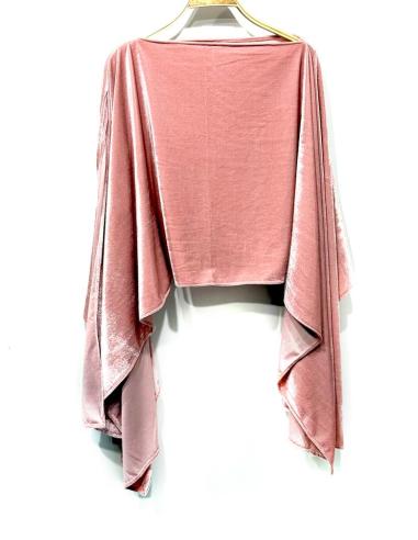 CAPAS TERCIOPELO ROSAS DE INVITADA BODA INVIERNO | MODA MUJER