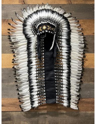 DECORACIONES DE PLUMAS PENACHOS BLANCOS Y NEGROS