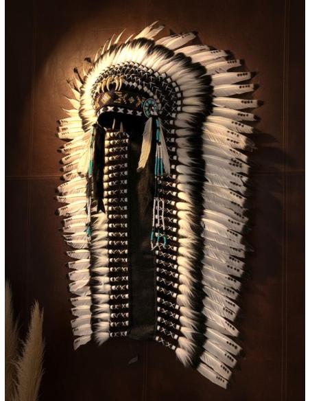 DECORACIONES DE PLUMAS PENACHOS BLANCOS Y NEGROS