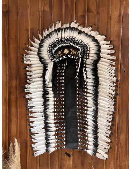 DECORACIONES DE PLUMAS PENACHOS BLANCOS Y NEGROS