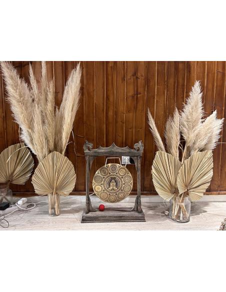 DECORACION GONG Y SOPORTE PARA AMBIENTES ZEN Y TRANQUILOS
