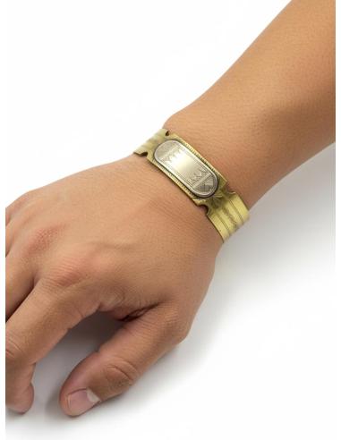 BRAZALETES UNISEX ANCHOS DORADOS Y PLATEADOS | JOYAS ETNICAS TUAREG